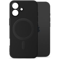 My Style Protective Flex Coque iPhone 17 MagSafe Coque arrière en TPU Souple - Noir