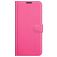 Mobigear Classic Housse TCL 20L Plus Etui Porte-Monnaie - Magenta