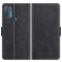 Mobigear Slim Magnet Housse Motorola Moto G50 Etui Porte-Monnaie - Noir