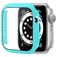Mobigear Colors Coque Apple Watch - 45 mm Coque Rigide - Bleu