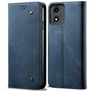 Mobigear Ranch Housse Motorola Moto E14 Etui Porte-Monnaie - Bleu