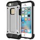 Mobigear Outdoor Coque iPhone SE (2016) Coque arrière Rigide Anti-Chocs - Argent
