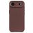 Decoded Coque iPhone Air Coque arrière en Cuir Véritable Anti-Chocs - Dark Ruby