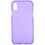 Mobigear Colors Coque iPhone XS Max Coque arrière en TPU Souple - Violet