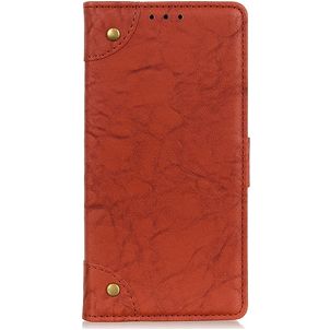 Mobigear Ranch Housse Samsung Galaxy A90 Etui Porte-Monnaie - Marron