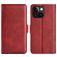 Mobigear Slim Magnet Housse iPhone 15 Plus Etui Porte-Monnaie - Rouge
