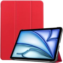 Mobigear Tri-Fold Coque iPad Air 11 Pouces (2026) Etui - Rouge