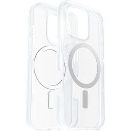 Otterbox React Coque Transparente iPhone 16 Pro MagSafe Coque arrière Rigide Anti-Chocs - Transparent