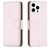 Mobigear Excellent Housse iPhone 16 Pro Etui Porte-Monnaie - Rose doré