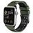 Mobigear Aero Armor Bracelet Silicone Apple Watch Fermeture boucle ardillon - 49/46/45/44 mm - Vert armée