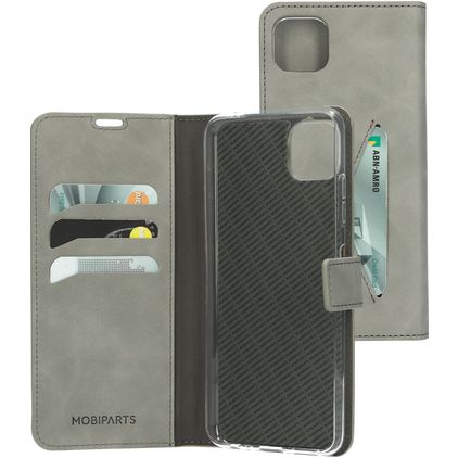 Mobiparts Classic Wallet Samsung Galaxy A22 5G Étui Portefeuille - Granite Grey