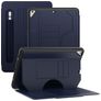Mobigear Magnetic Folio Coque iPad Air 2 (2014) Etui + Porte-crayon - Bleu Marin