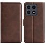 Mobigear Slim Magnet Housse Xiaomi 15T Etui Porte-Monnaie - Marron