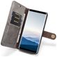 Mobigear Snap Button Housse Samsung Galaxy Note 9 Etui avec Coque Détachable Porte-Monnaie - Noir