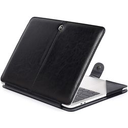 Mobigear Business MacBook Pro 13 pouces (2016-2023) Coque pour MacBook - Noir - Modèle A1706 / A1708 / A1989 / A2159 / A2289 / A2251 / A2338