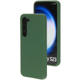Mobiparts Coque Samsung Galaxy S23 Coque arrière en Silicone - Forest Green Mobiparts Coque Samsung Galaxy S23 Coque arrière en Silicone - Forest Green
