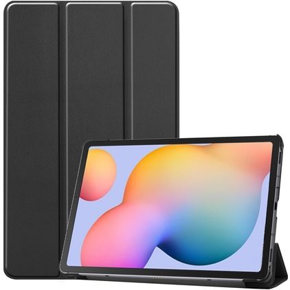 Mobigear Tri-Fold Samsung Galaxy Tab S6 Lite Étui - Noir