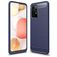 Mobigear Brushed Slim Coque Samsung Galaxy A52 Coque arrière en TPU Souple - Dark Blue