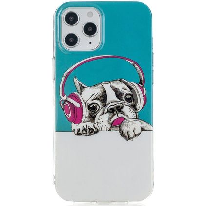 Mobigear Design iPhone 12 Pro Max TPU souple Coque arrière - Chien