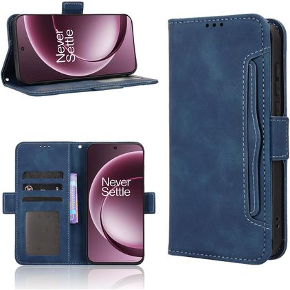 Mobigear Slide Wallet Housse OnePlus 15 Etui Porte-Monnaie - Bleu