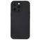 Mobigear Rubber Touch Coque iPhone 14 Coque arrière en Silicone - Noir