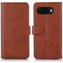 Mobigear Wallet Housse Google Pixel 9a Etui Porte-Monnaie - Marron
