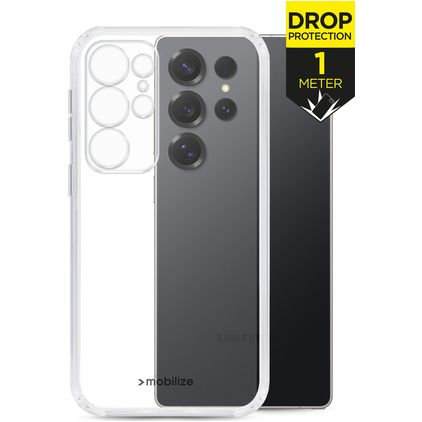 Mobilize Naked Protection Transparent Samsung Galaxy S26 Ultra Plastique rigide Coque arrière Antichoc - Transparent