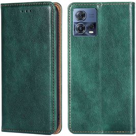 Mobigear Wallet Housse Motorola Edge 30 Fusion Etui Porte-Monnaie - Vert