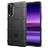 Mobigear Rugged Shield Coque Sony Xperia 5 II Coque arrière en TPU Souple Anti-Chocs - Noir