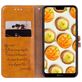 Mobigear Wallet Housse Huawei P20 Lite (2018) Etui Porte-Monnaie - Cognac