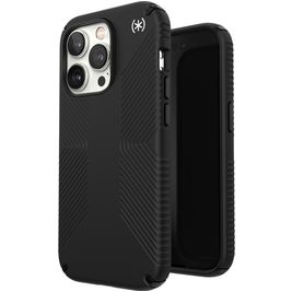 Speck Presidio2 Grip Coque iPhone 14 Pro Coque arrière Rigide Anti-Chocs - Noir