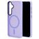 Mobiparts Hardcover Coque Samsung Galaxy S25 MagSafe Coque arrière Rigide - Satin Lila