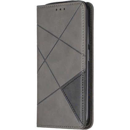 Mobigear Rhombus Slim Housse Nokia 2.2 Etui - Gris