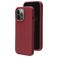 Mobiparts Coque iPhone 13 Pro Coque arrière en Silicone - Plum Red