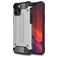 Mobigear Outdoor Coque iPhone 12 Coque arrière Rigide Anti-Chocs - Argent