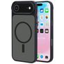 Mobiparts Hardcover Coque iPhone Air MagSafe Coque arrière Rigide - Satin Black