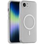 Mobigear Shockproof Coque iPhone 16e MagSafe Coque arrière Rigide - Blanc