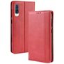 Mobigear Sensation Housse Samsung Galaxy A70 Etui Porte-Monnaie - Rouge