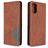 Mobigear Rhombus Slim Housse Samsung Galaxy A41 Etui - Marron