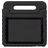 Xccess Kids Guard Coque iPad Pro 11 Pouces (2025) Coque de tablette pour enfants avec Poignée Enfants en EVA - Noir