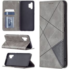 Mobigear Rhombus Slim Housse Samsung Galaxy A32 4G Etui - Gris