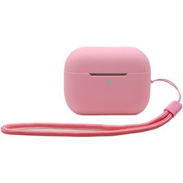 Mobigear Lanyard Coque Apple AirPods Pro 2 Coque en Silicone Souple - Rose