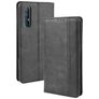 Mobigear Sensation Housse OPPO Reno 3 Pro Etui Porte-Monnaie - Noir