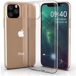 Mobigear Ultra Thin Coque Transparente iPhone 11 Pro Coque arrière en TPU Souple - Transparent