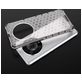 Mobigear Honeycomb Coque HONOR Magic 4 Pro Coque arrière Rigide Anti-Chocs - Noir