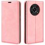 Mobigear Retro Slim Housse HONOR Magic 4 Lite Etui Porte-Monnaie - Rose