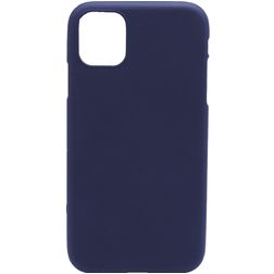 Mobigear Color Coque iPhone 11 Coque arrière en TPU Souple - Noir