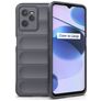Mobigear Bumpy Coque Realme C35 Coque arrière en TPU Souple - Charcoal