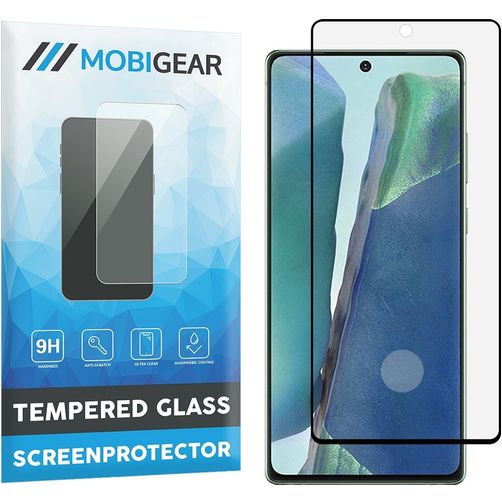 Mobigear Premium Samsung Galaxy Note 20 Verre trempé Protection d'écran - Compatible coque - Noir