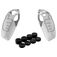 Mobigear Classic Coque Playstation 5 controller Thin Coque en Silicone Souple - Blanc